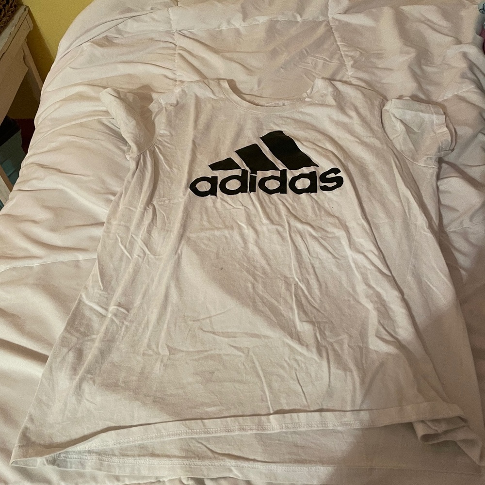 White Adidas Shirt
